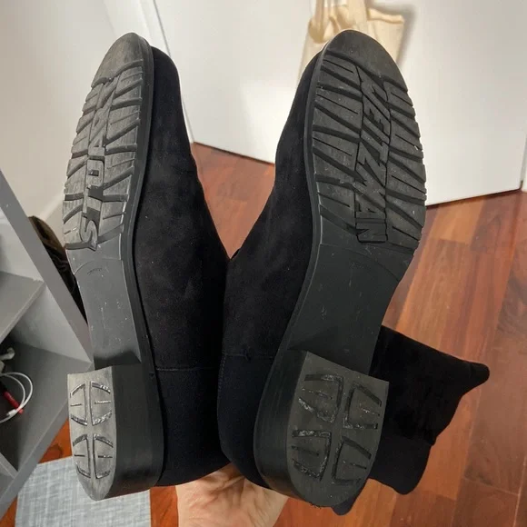 Stuart Weitzman 5050 Over the Knee Boot Black Suede sz 10 - Picture 4 of 9